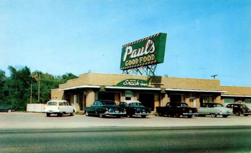 Pauls Good Food - Postcard